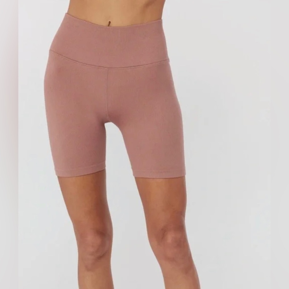 Spiritual Gangster Biker Ribbed Short - Picture 2 of 7